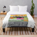 Plush blanket inspired by the hit 90s film "That Thing You Do