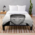 Chayanne-inspired plush blanket featuring a star design