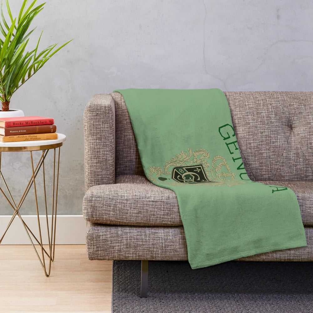Plush blanket featuring The Princess Diaries design