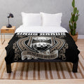 Unus Annus inspired plush blanket featuring the iconic logo