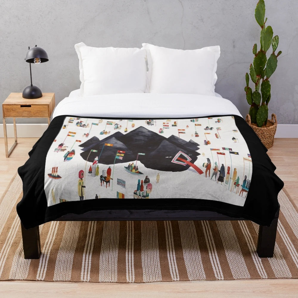 Young the Giant "Home of the Strange" Inspired Plush Blanket