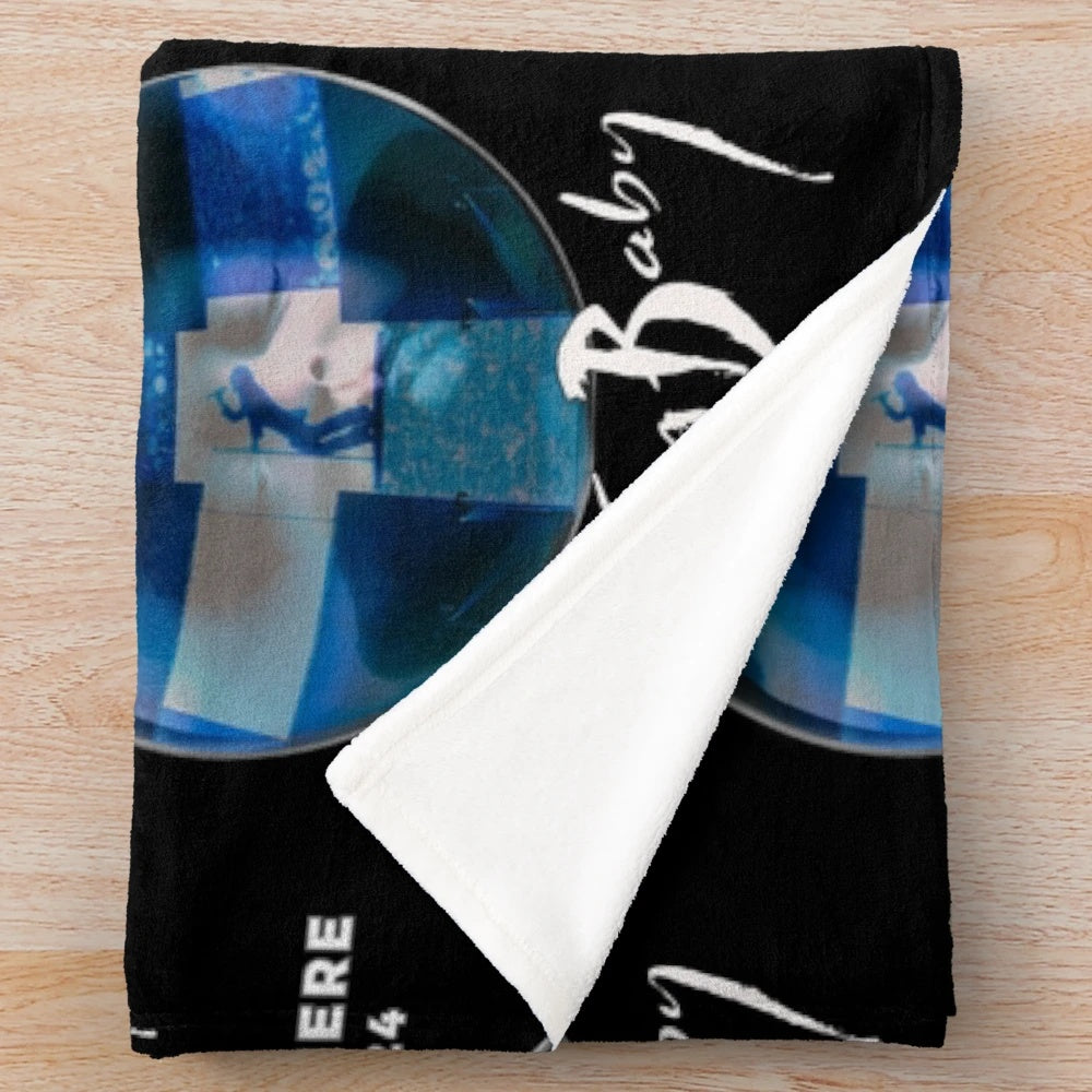 Plush blanket featuring U2 2024 Live Sphere Vegas concert design