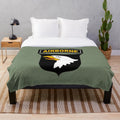 101st Airborne Division Plush Blanket