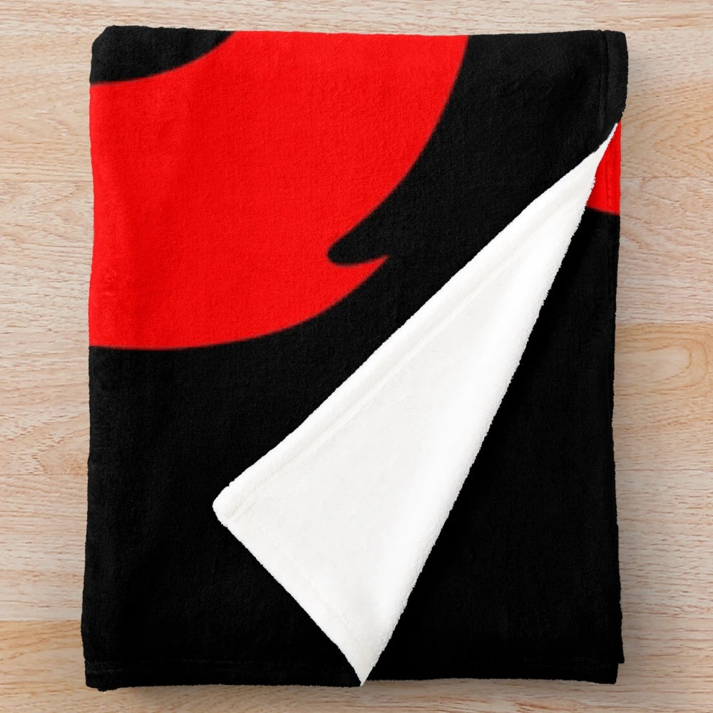 Dungeons & Dragons logo plush blanket