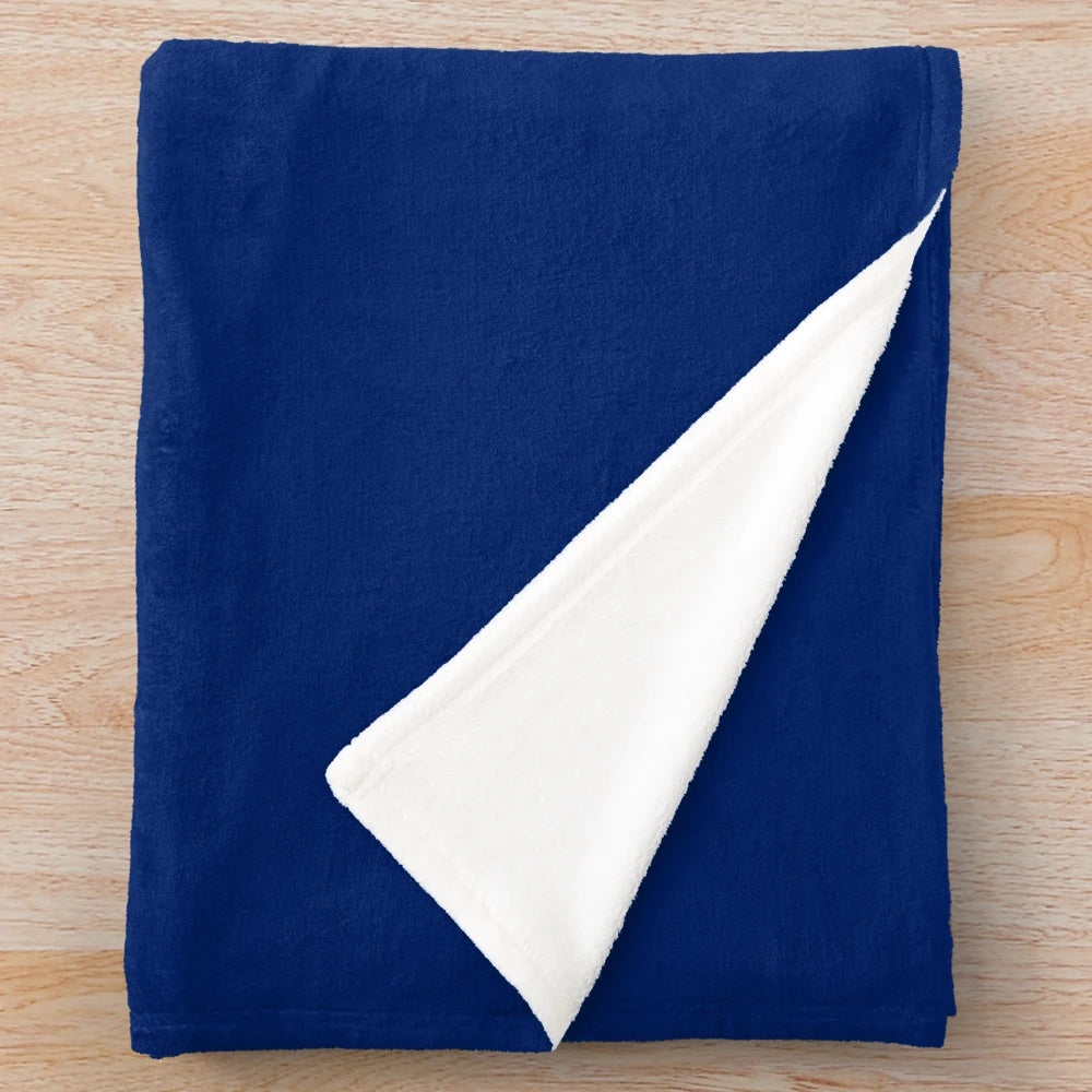 Cozy plush blanket featuring the NATO flag design
