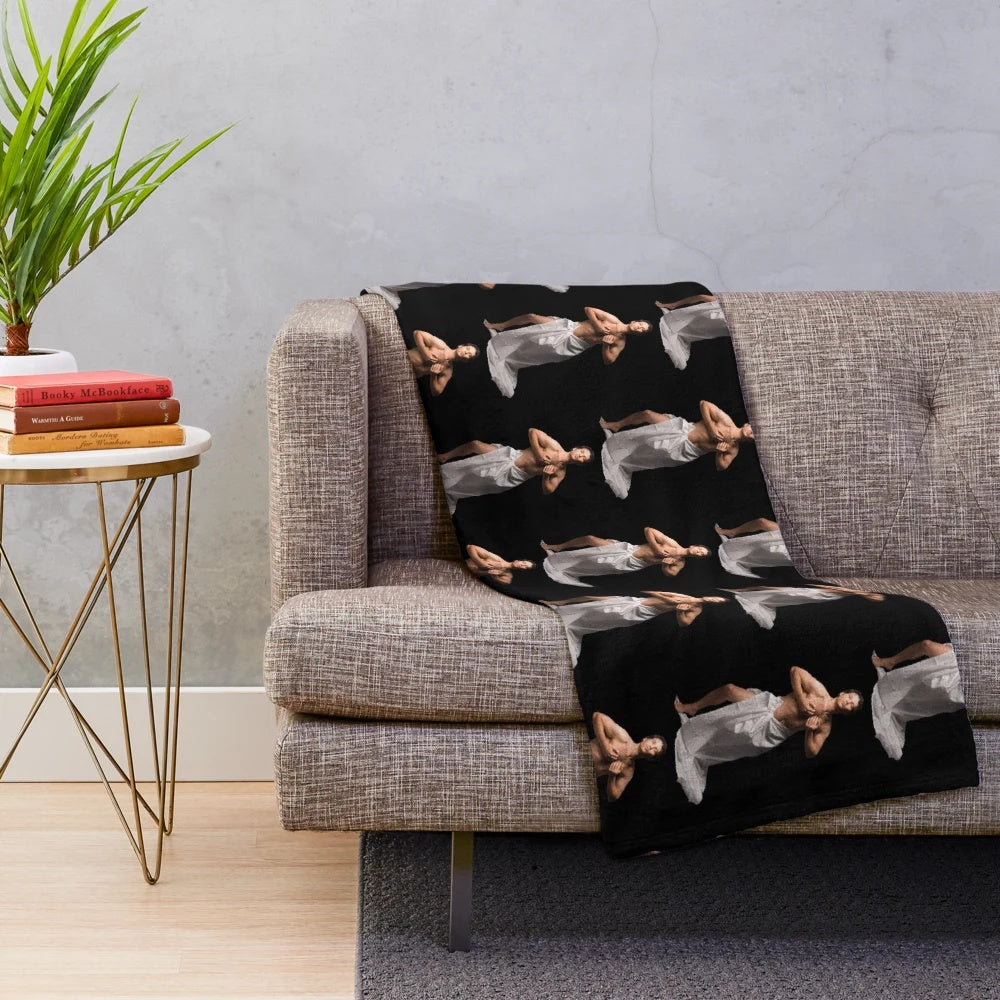 Paul Rudd inspired plush blanket
