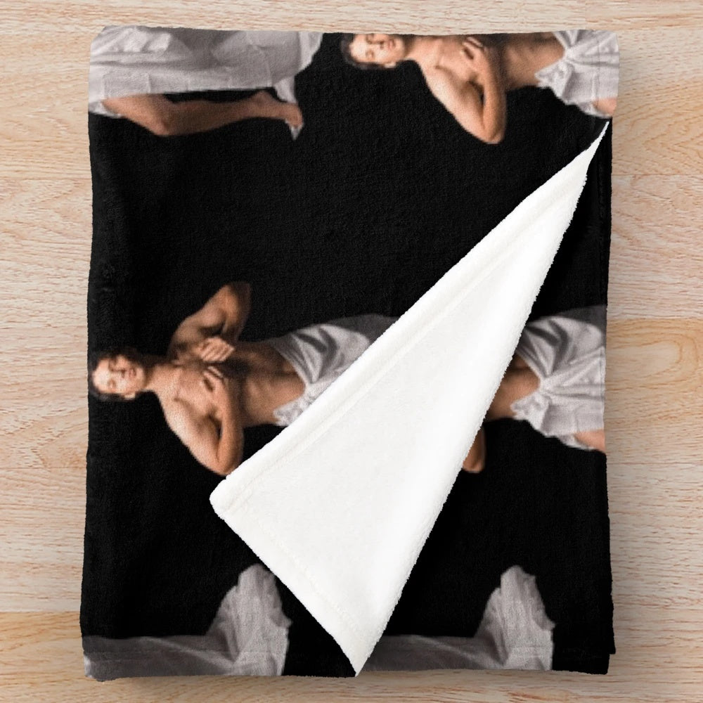 Paul Rudd inspired plush blanket