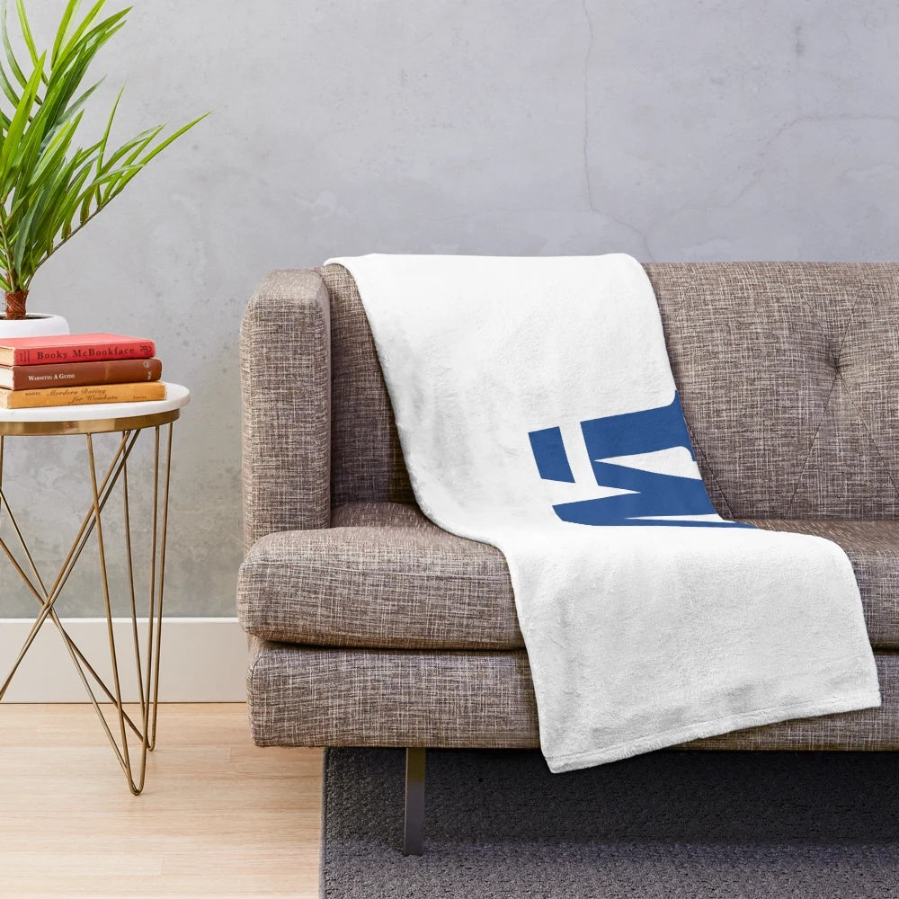 Plush blanket with Widener University pride design