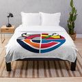 Plush Chicago Sports Themed Blanket