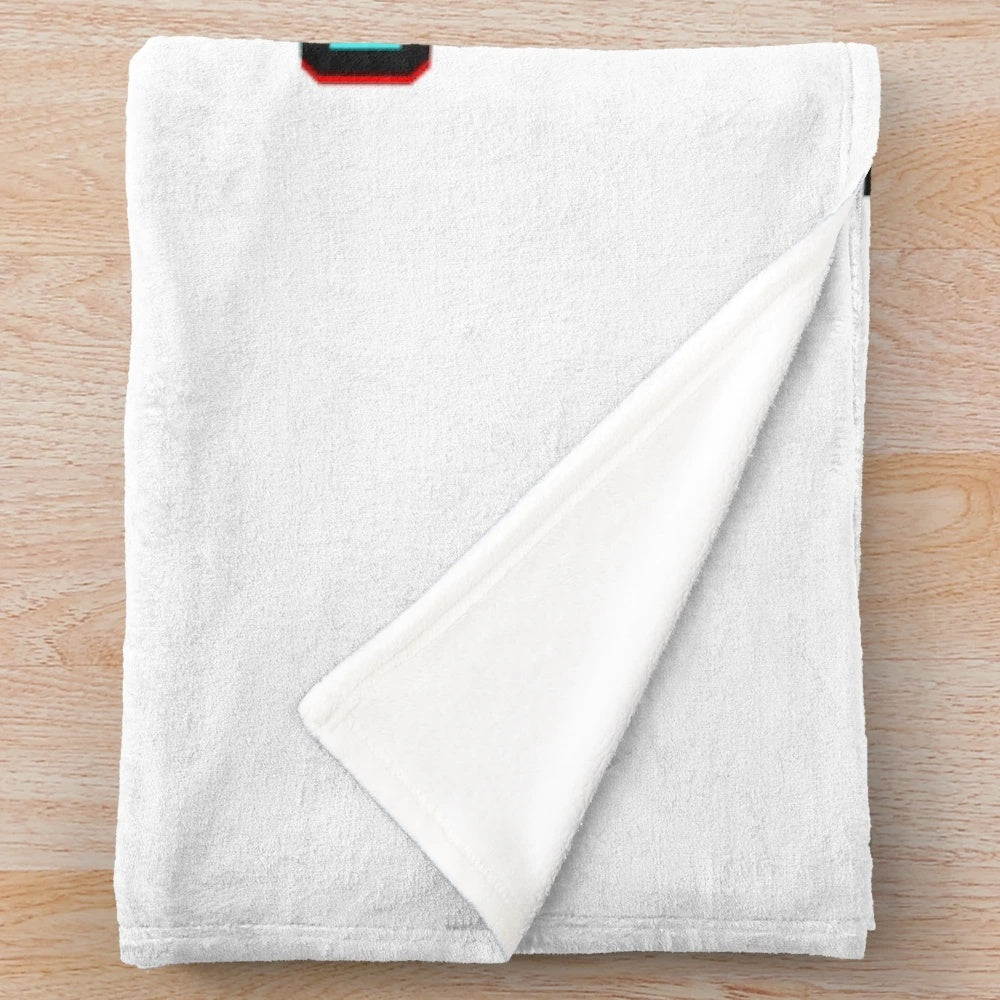 Plush blanket featuring cinema-inspired design for cozy movie watching