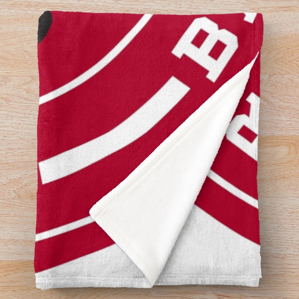UW Madison Plush Blanket with Circle Logo