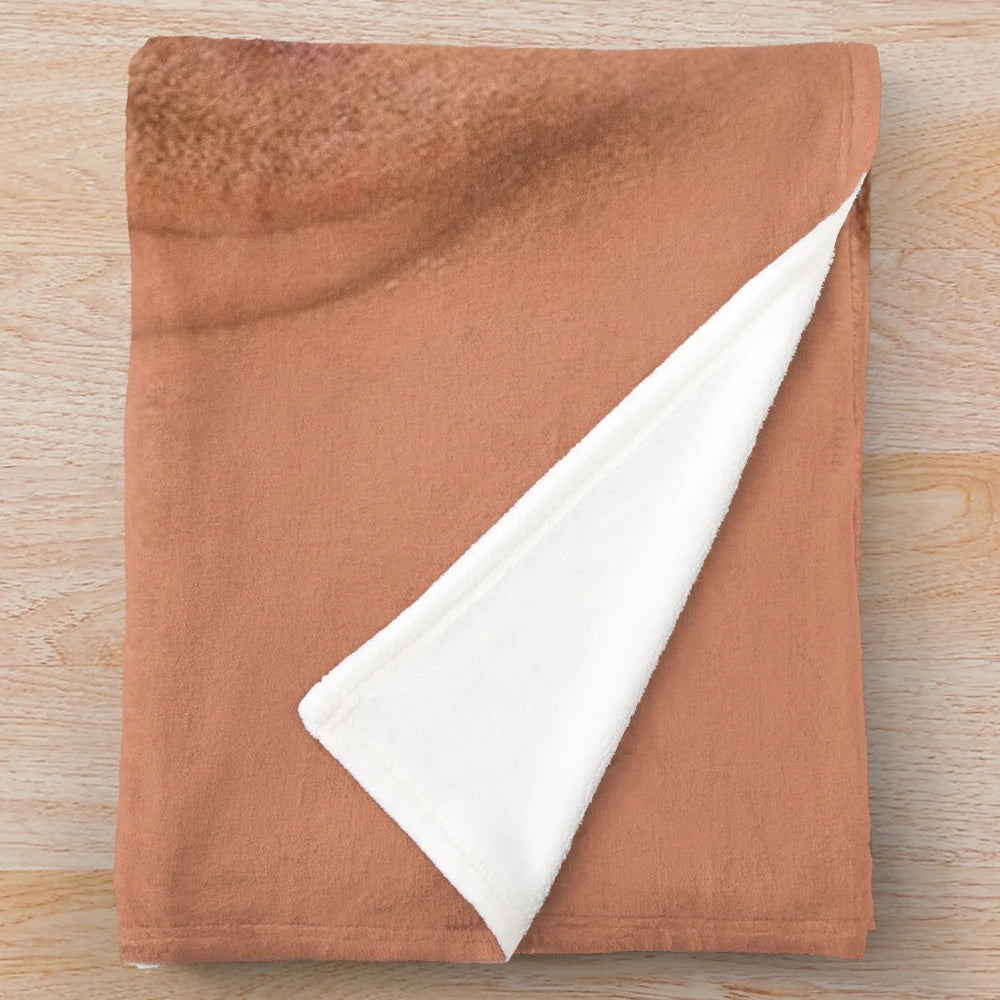 Soft, cozy plush blanket featuring Dwayne "The Rock" Johnson