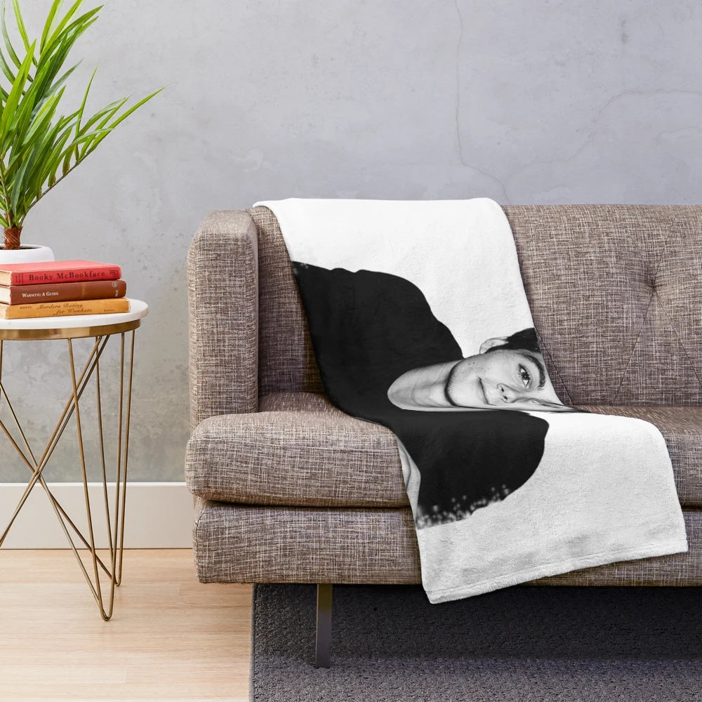 Dylan O'Brien Themed Plush Blanket - Inspired by Teen Wolf & The Maze Runner