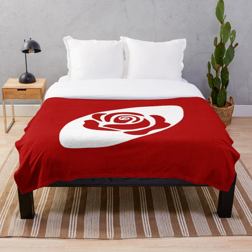 Plush England Rugby Inspired Blanket