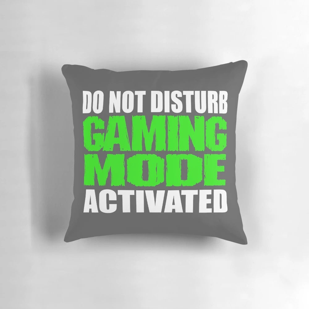 Plush gaming pillow with video game-inspired design