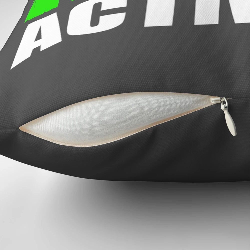 Plush gaming pillow with video game-inspired design