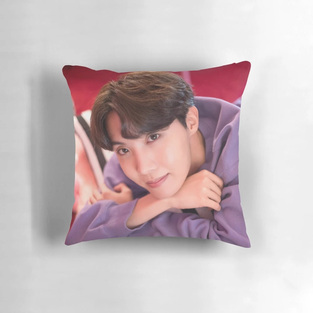Soft, high-quality J-Hope inspired pillow for BTS/Kpop fans