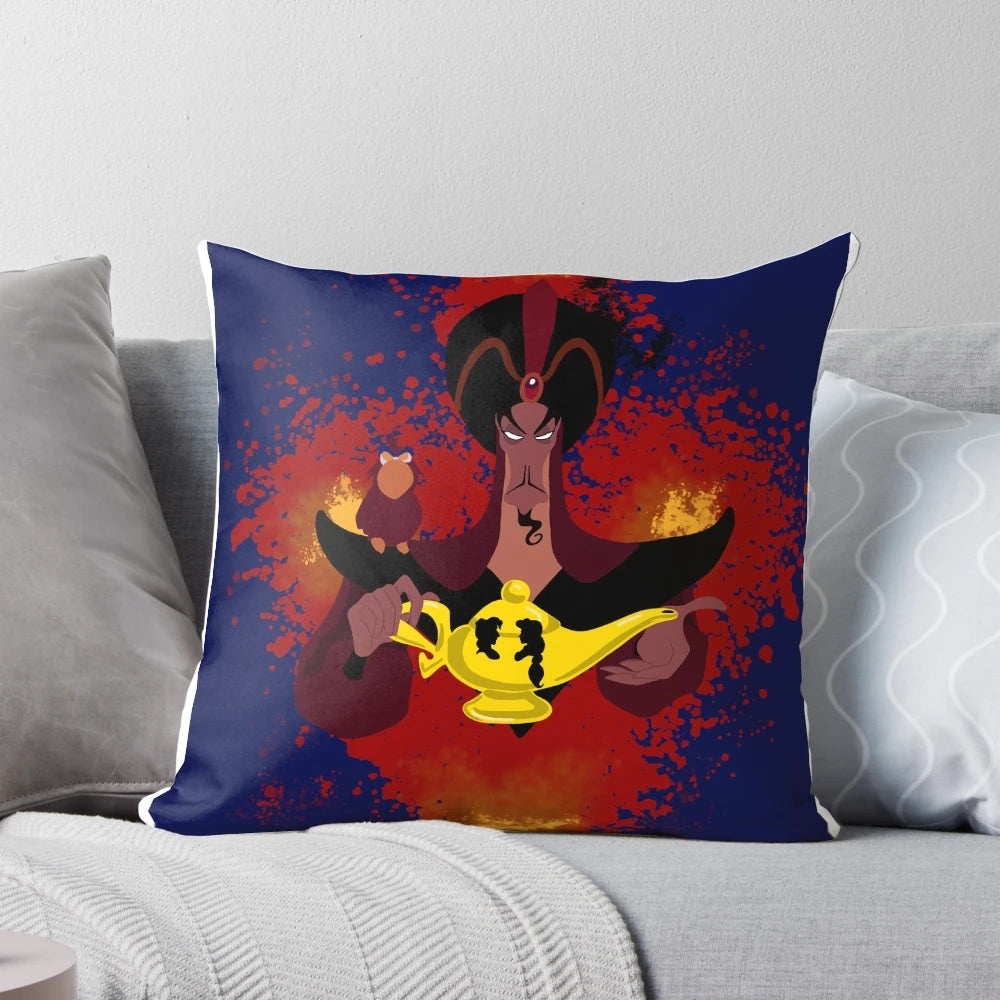 Decorative Jafar throw pillow from the Disney movie Aladdin