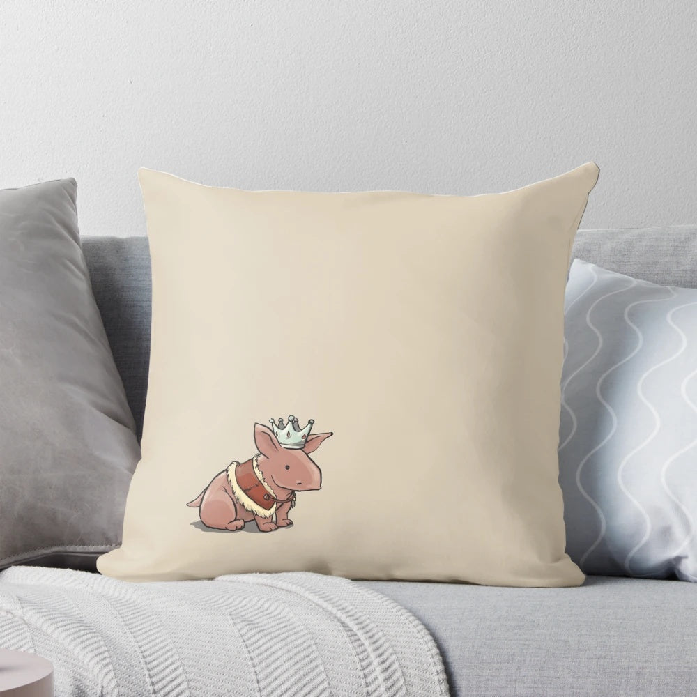 Soft, huggable plush pillow depicting King Alistair from the Dragon Age video game series.