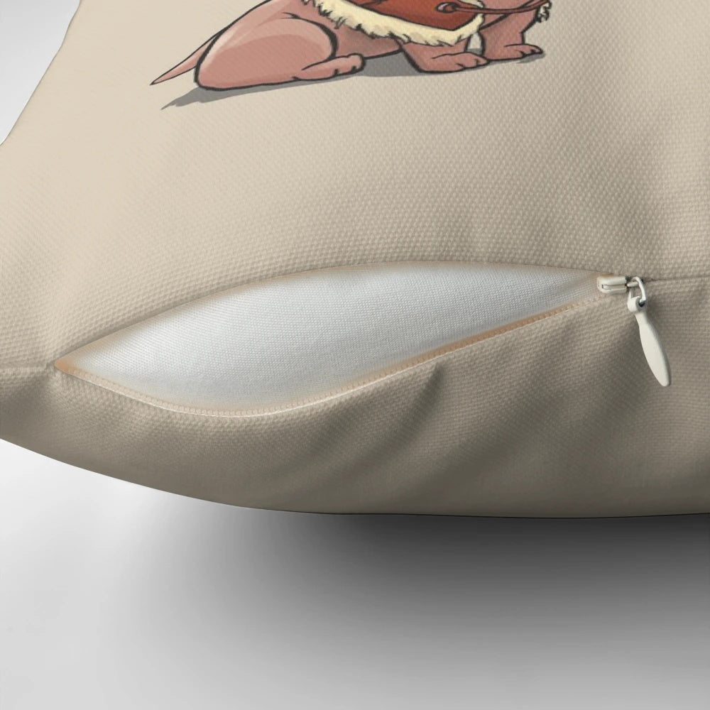 Soft, huggable plush pillow depicting King Alistair from the Dragon Age video game series.