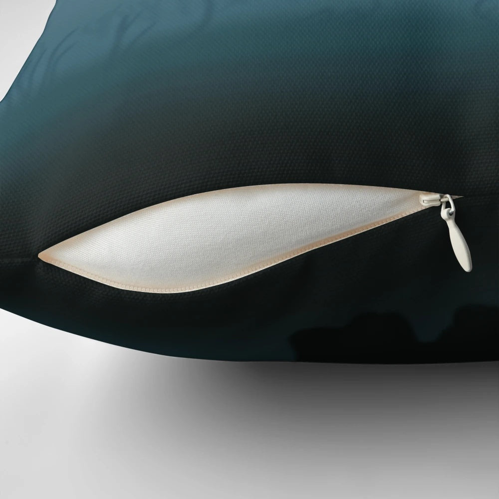 Soft, decorative "Mr. Darcy" pillow inspired by the classic romance novel "Pride and Prejudice" by Jane Austen