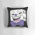 Plush Mr. King Dice Pillow from the hit video game Cuphead