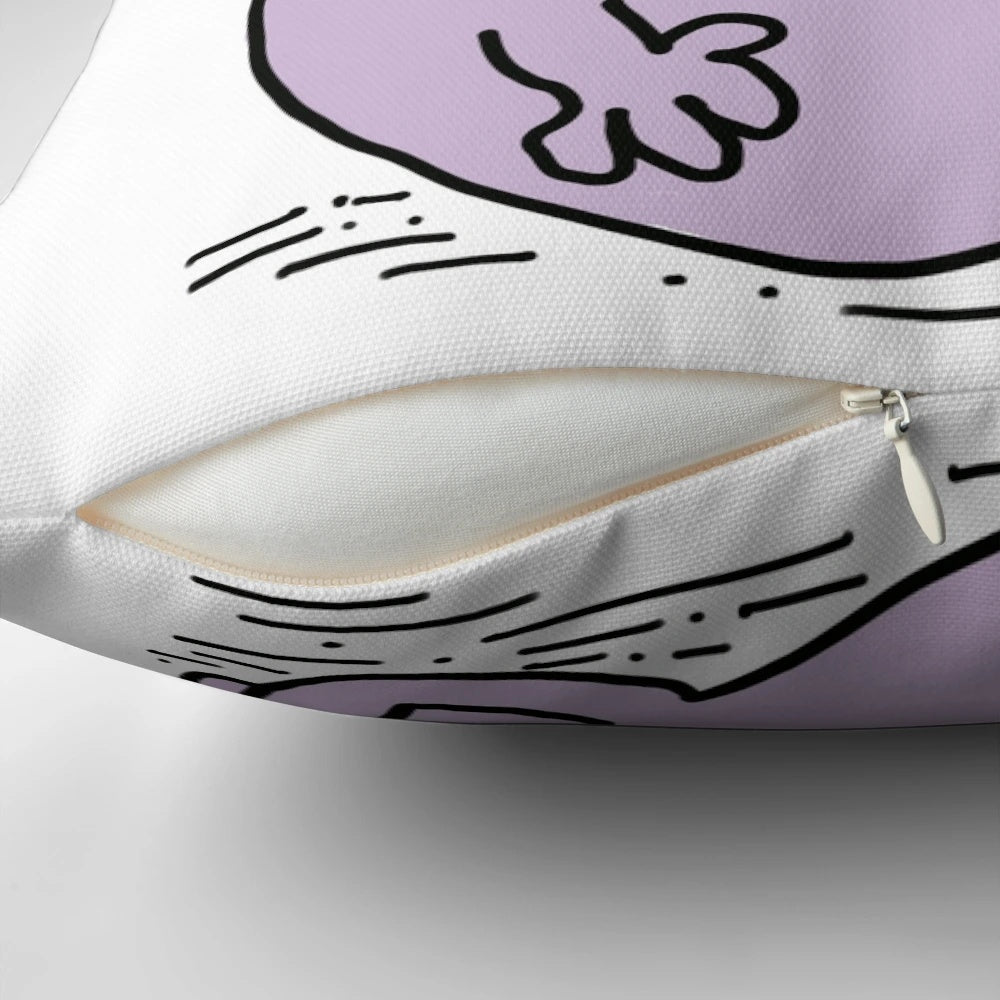 Soft and Cozy Mr Lazy Pillow from the Classic Mr Men Series