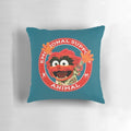 Soft, cuddly muppet-inspired emotional support animal pillow