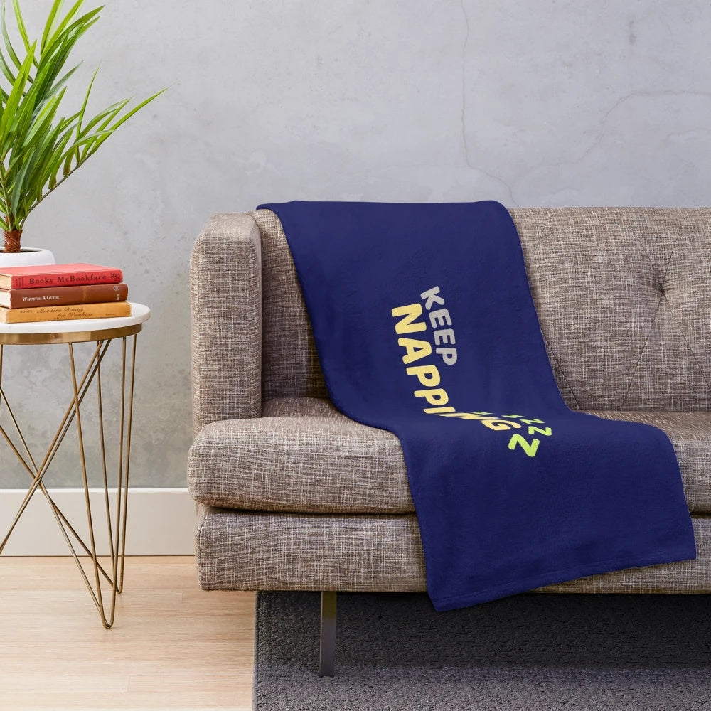 Soft, plush blanket for daily napping sessions