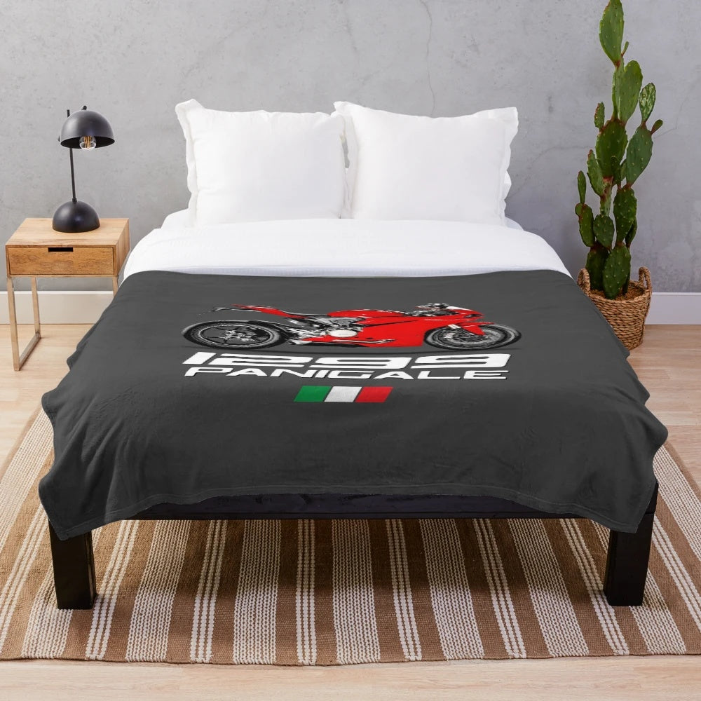 Panigale 1299 inspired plush blanket