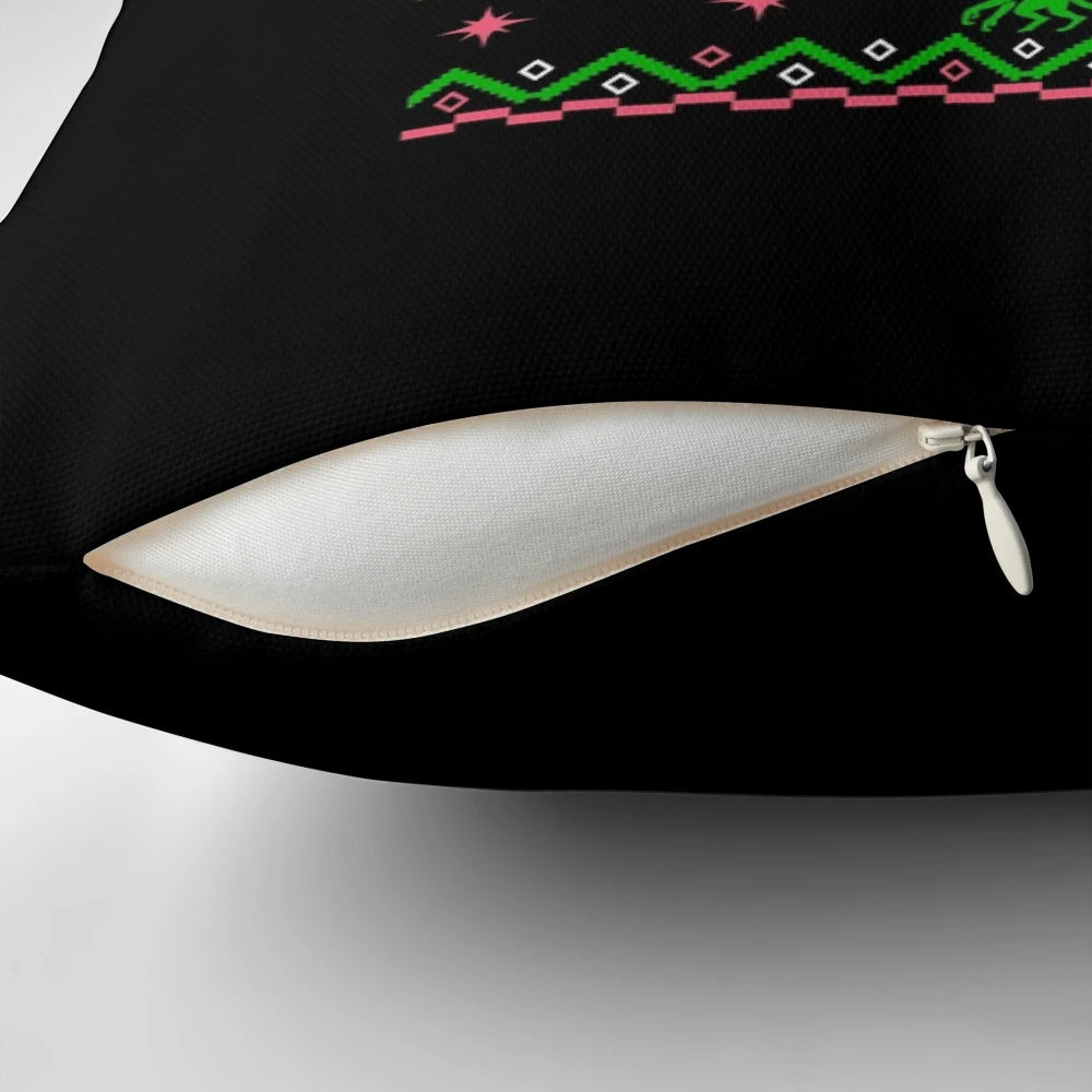 Soft, cozy pillow with theatre and Broadway-inspired design