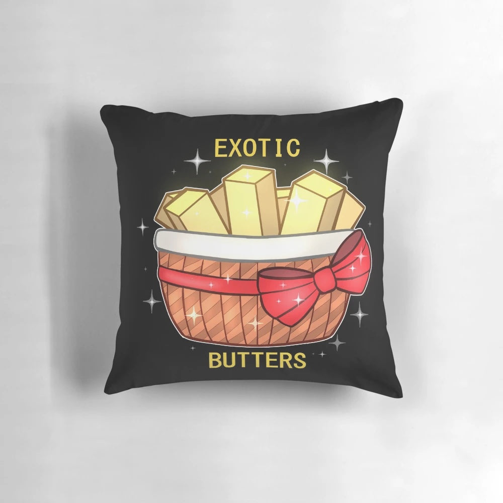 Plush FNAF-inspired exotic butters pillow