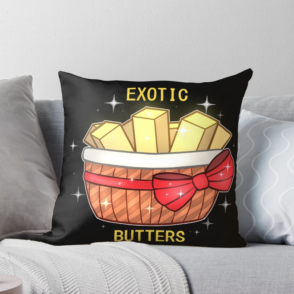 Plush FNAF-inspired exotic butters pillow