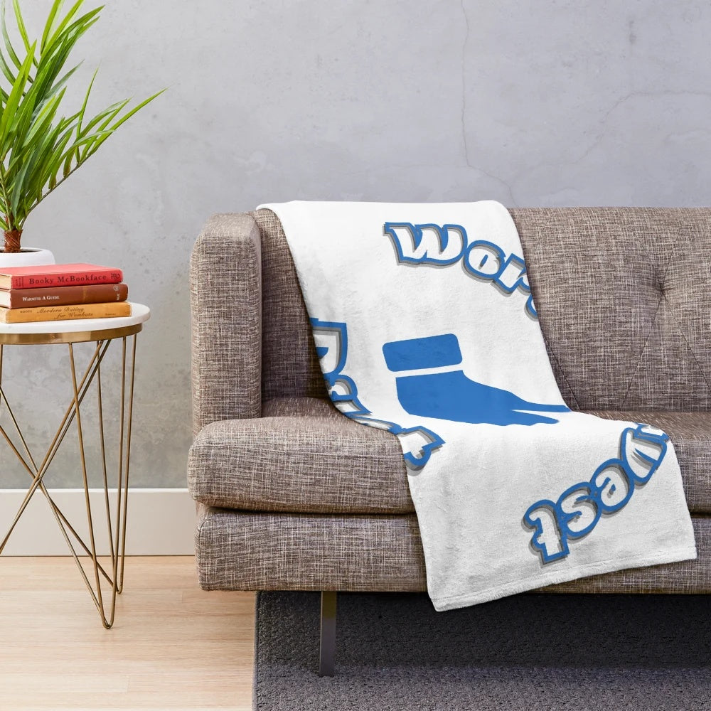 Worlds Okayest Pilot Plush Blanket