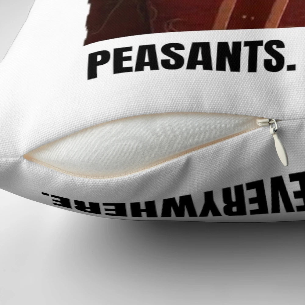 Soft, plush throw pillow featuring the iconic Prince Charming character from the hit Shrek movie.