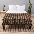 Plush schlanket and schlothes blanket featuring jschlatt meme design