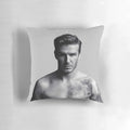 Soft, plush pillow featuring the iconic figure of soccer star David Beckham