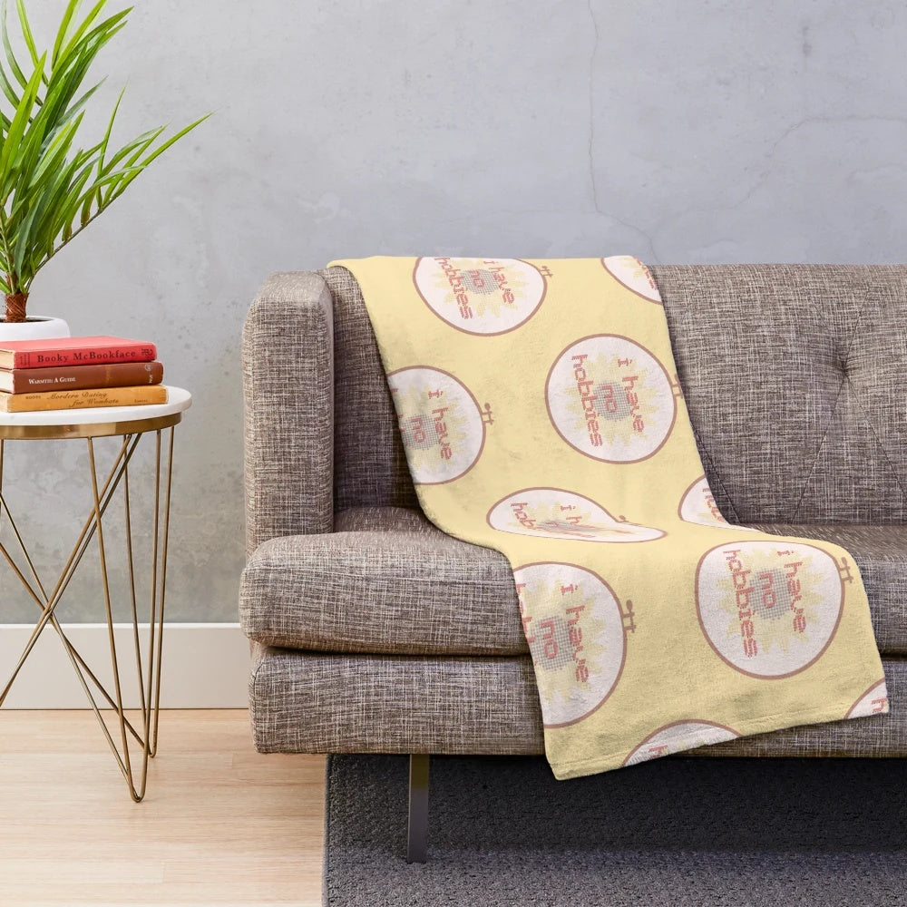 Plush sunflower embroidered blanket for mental health and self-care