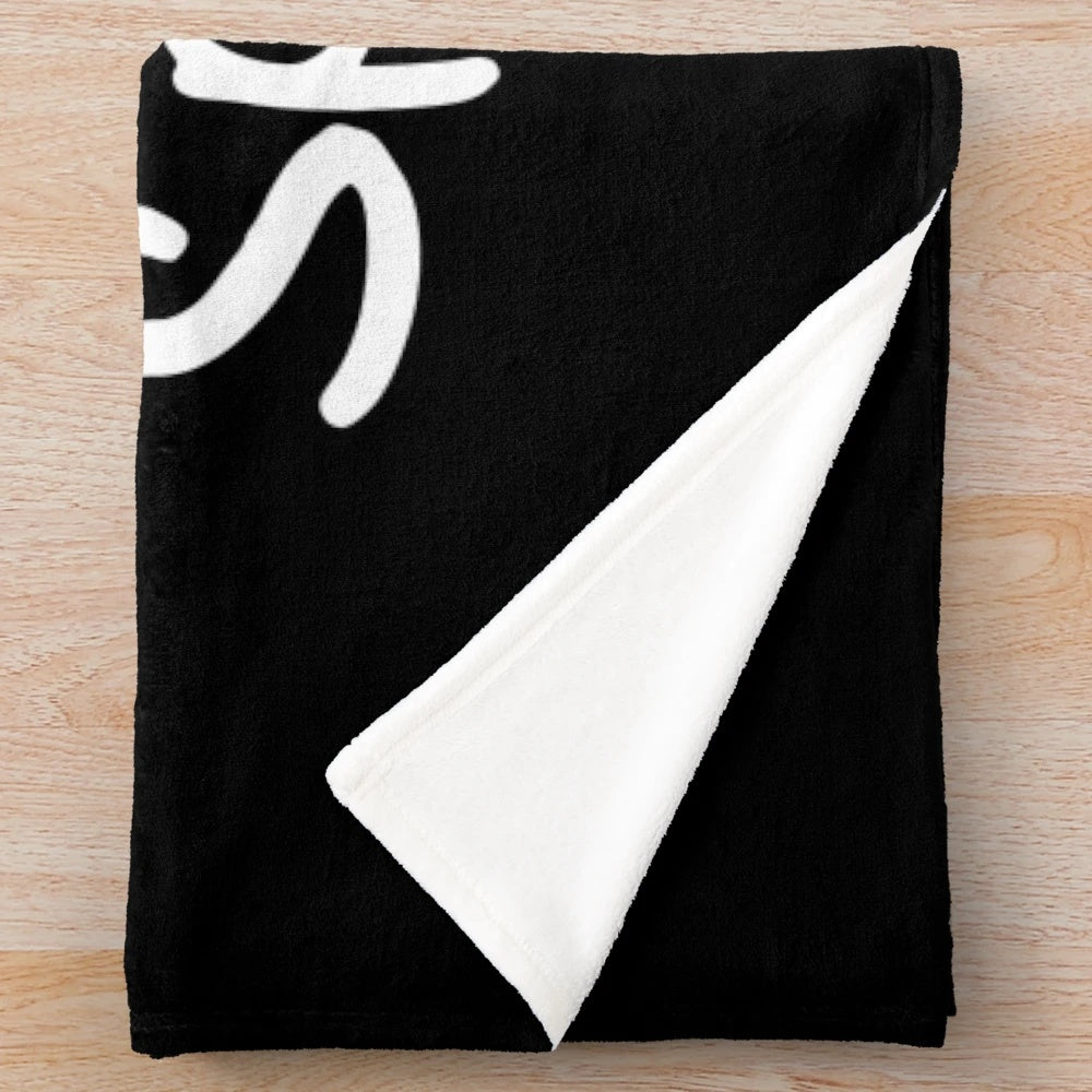 Soft, plush sunlight-colored blanket inspired by the music of Australian indie band Spacey Jane