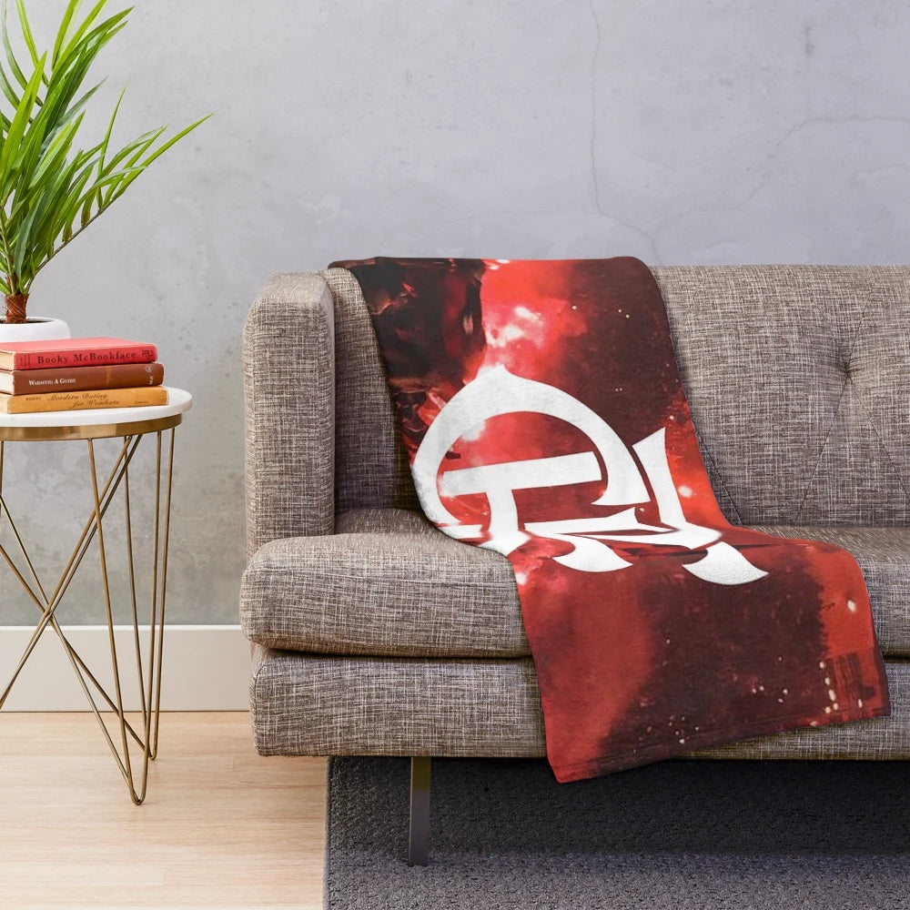 CR Flamengo Plush Blanket for Football Fans