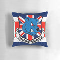 Cozy plush union bears pillow for football/soccer fans