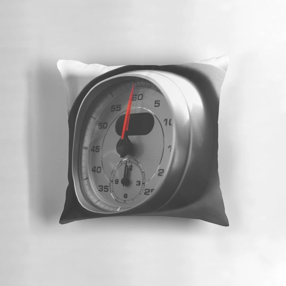 Porsche 997 Chrono Package Pillow, featuring the iconic Porsche design