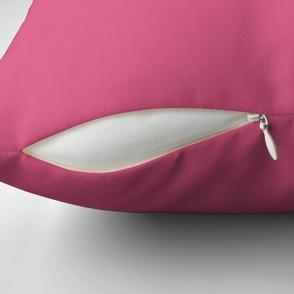 Porsche GT3 RS inspired blue and yellow pillow featuring the iconic Porsche design