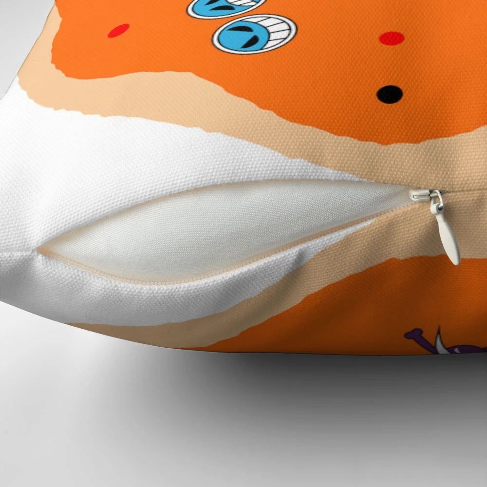Portgas D. Ace Donut Pillow - Soft, Plush Anime Throw Pillow