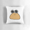 Soft, plush Pou character pillow for gaming and childhood nostalgia