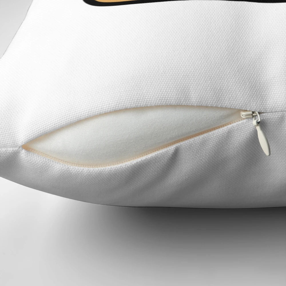 Soft, plush Pou character pillow for gaming and childhood nostalgia