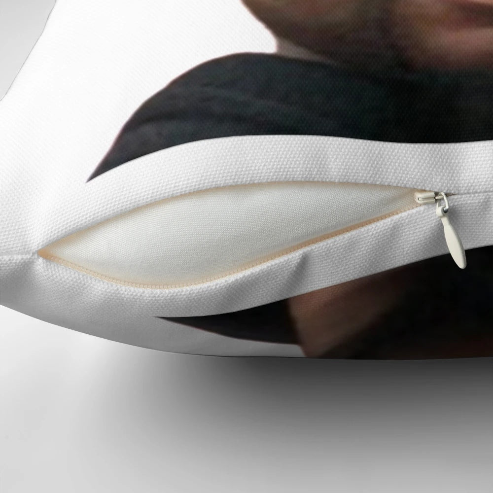 George Floyd Pillow with Black Lives Matter Activists Raising Awareness