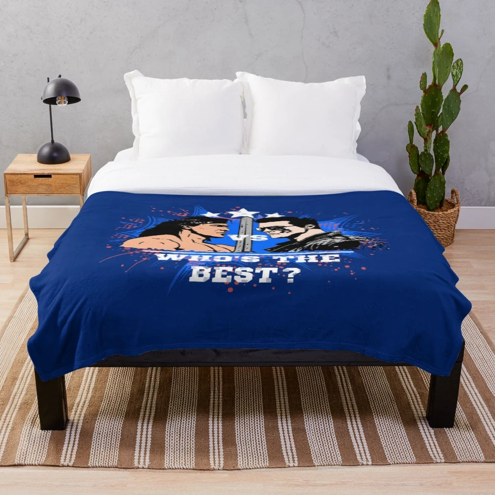Plush blanket featuring a powerful cinematic design
