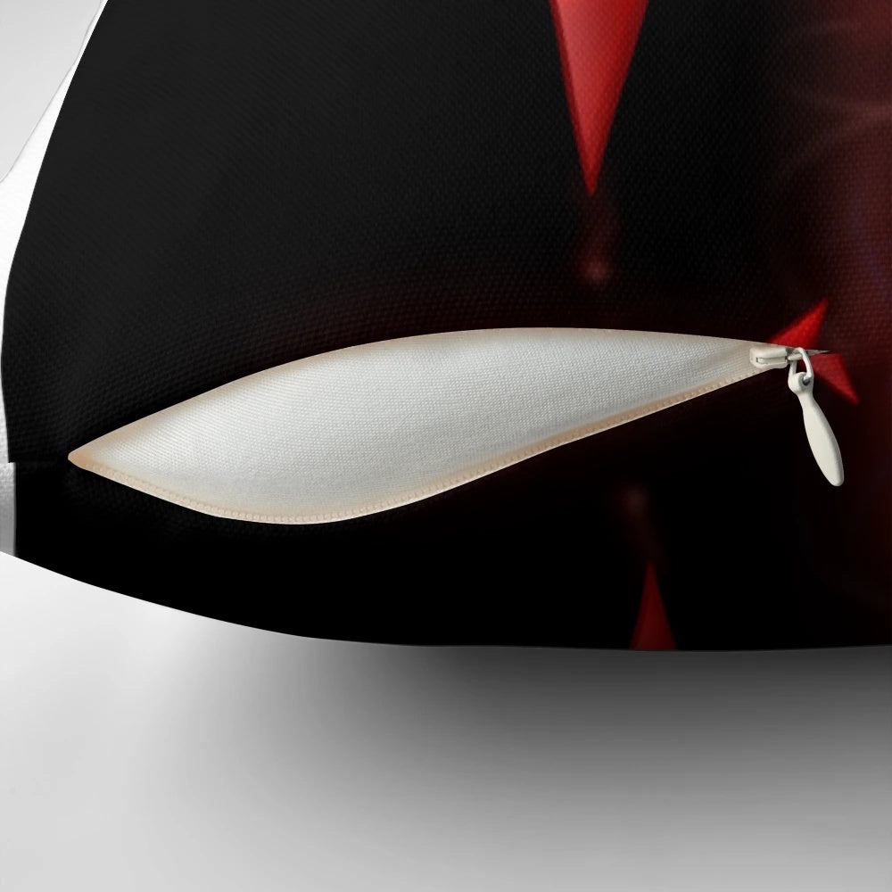 Pillow with a bold war symbol design, perfect for military enthusiasts