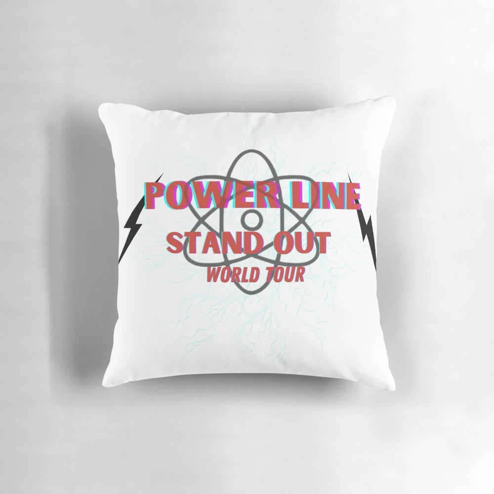 Powerline Stand Out Tour 1995 Goofy Movie Pillow featuring Max Goof and Roxanne